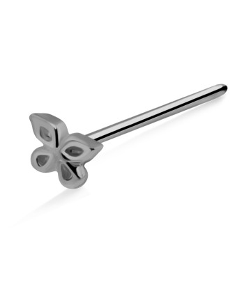 Butterfly Shaped S316L Straight Nose Stud SSNSKA-322